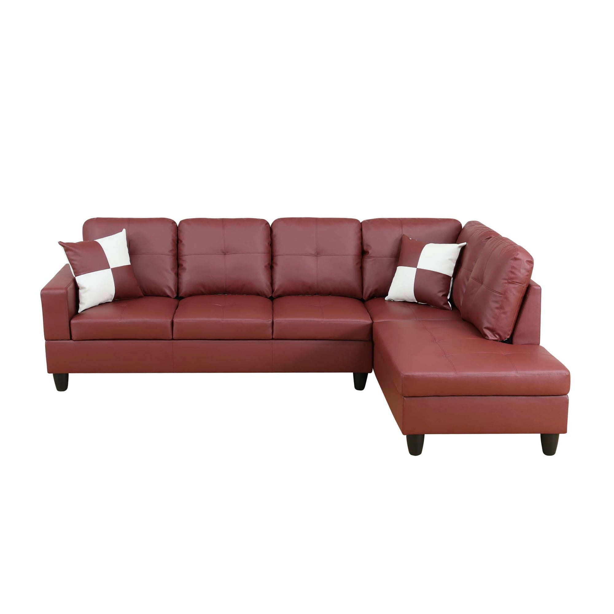 MAYEERTY Modern Adult 3-Piece Couch Set Versatile Design Comfortable Seating Stylish Living Room Decor
