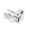thumbnail image 2 of AURARMLET Air Chuck Para Neumáticos Con Conexión Rápida Y Cierre En Aleación De Zinc Plata, 2 of 8