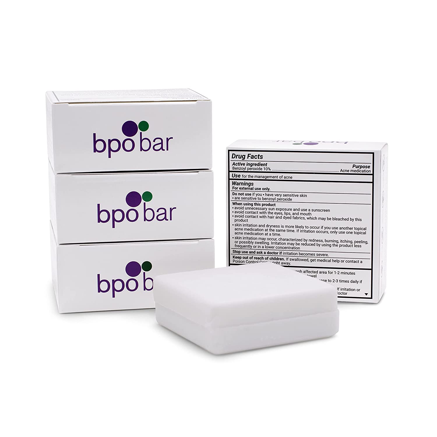 Acne bar soap on sale with benzoyl peroxide