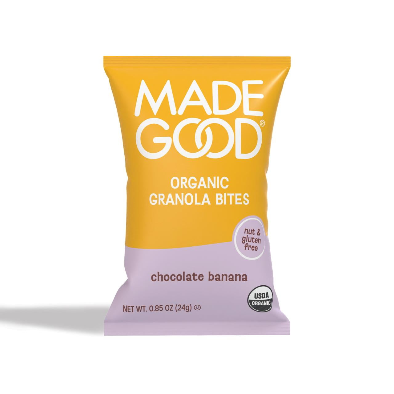 MadeGood Chocolate Banana Granola Minis 5pk, 5 x 24 g