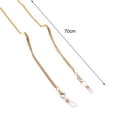 thumbnail image 6 of D-GROEE 5Pcs Gold Plated Eyeglass Chains Sunglass Retainer Strap Eyewear Retainer Eyeglass Strap Holder for Women, 6 of 8