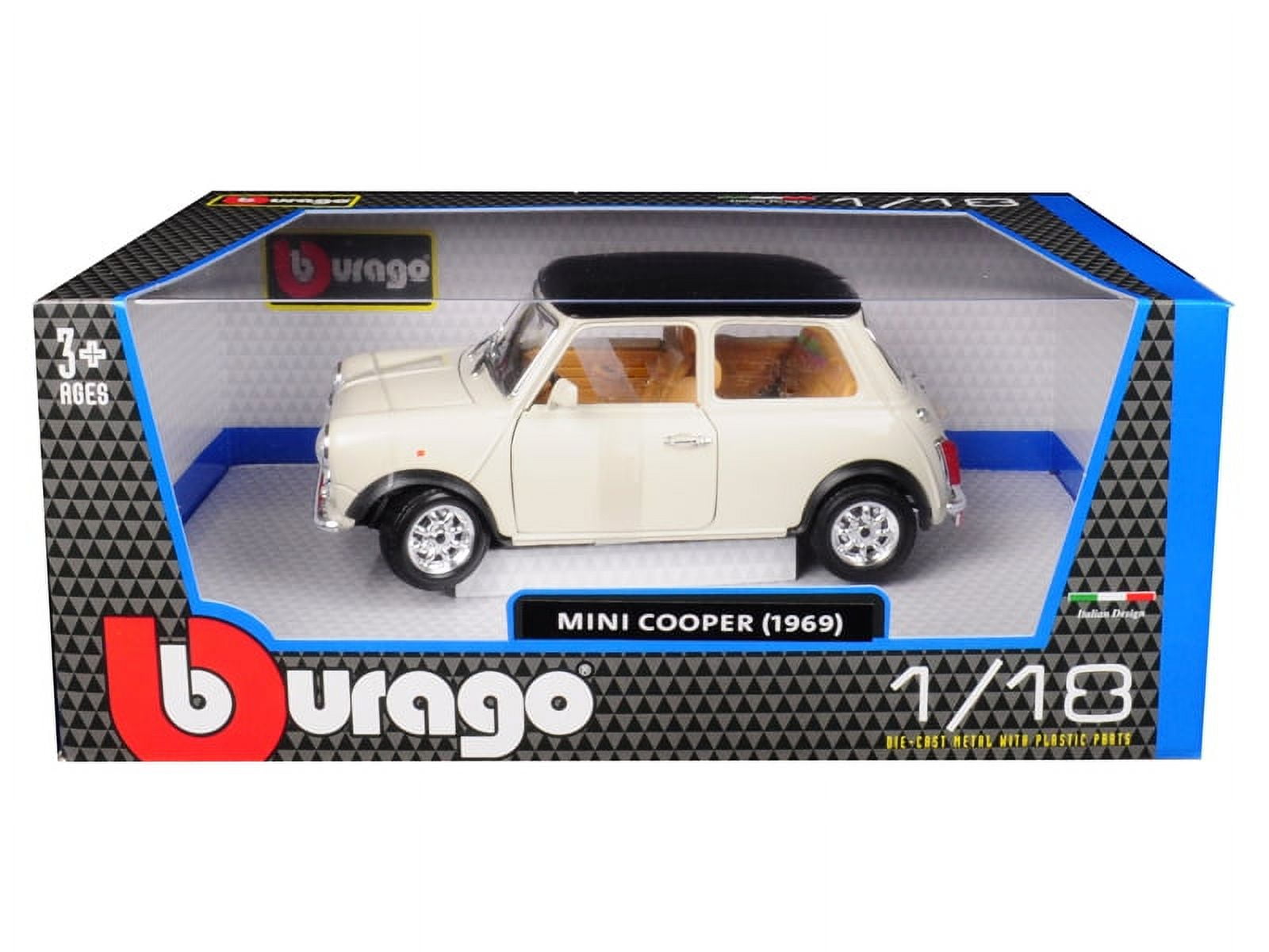 1/18 ミニクーパー Mini Cooper 1969 ダイキャスト製ブラーゴ 1⁄18 ミニクーパー Mini Cooper 1969 ダイキャスト製ブラーゴ burago