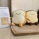 thumbnail image 3 of Toast Bread Pillow Funny Food Plush Toy Pillows Small Cute Stuffed Plush Toast Sofa Pillow (Toast Bread,Golden), 3 of 4