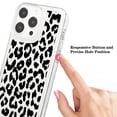 thumbnail image 5 of Mantto Case For iPhone 15 Pro Max Phone Case,Luxury Leopard Pattern Design Cases Soft Silicone Slim TPU Shockproof Protective Bumper Cover for Women Men For iPhone 15 Pro Max, Leopard, 5 of 8