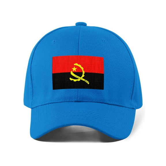 Flag Of Angola Hat -Image by Shutterstock, Small