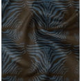 thumbnail image 1 of Soimoi Brown Rayon Crepe Fabric Wild Animal Skin Decor Fabric Printed BTY 46 Inch Wide, 1 of 6