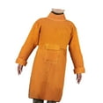 thumbnail image 2 of jiaping Welding Apron with Sleeve Weld Coat Adjustable Belt Gardening Welding Jacket Length 105cm, 2 of 9