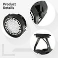 thumbnail image 4 of Track Light Spotlight with Mount, Commercial LED Track Lighting Head, Adjustable Ceiling Light Fixture for Retail Store Display, Surface Mount Directional Lighting, White Aluminum Housing, 4 of 5