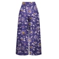 thumbnail image 4 of Lilgiuy Fashion Women's Comfortable Printed High Waist Leisure Pants Sweatpants Yoga Pants for Errands Exercise, 4 of 5