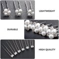 thumbnail image 4 of KAKOWELY 18 piezas de accesorios para el cabello de novia con perlas y diamantes de imitación, 4 of 4