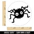 thumbnail image 2 of Fuzzy Cartoon Bug Spider Self-Inking Rubber Stamp Ink Stamper - Yellow Ink - Small 3/4 Inch, 2 of 7