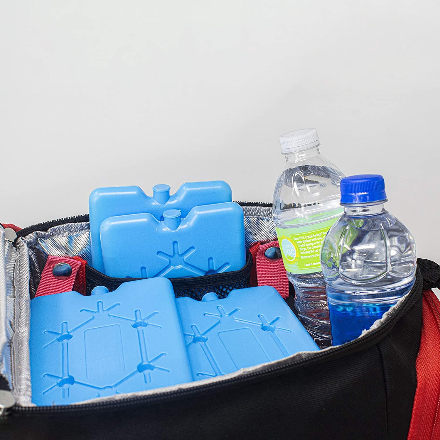 Kona BBQ Lunch Box Slim Ice Packs - Blue, Reusable Freezer Packs for Lunch Box, Cooler, & Freezer