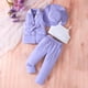 thumbnail image 2 of Odeerbi 3-9 Años Niñas Trajes de Verano Camisola de Algodón Tops Vestido Pantalones Blazer Chaqueta Sin Mangas Sombrero Conjunto de Cuatro Piezas, 2 of 9