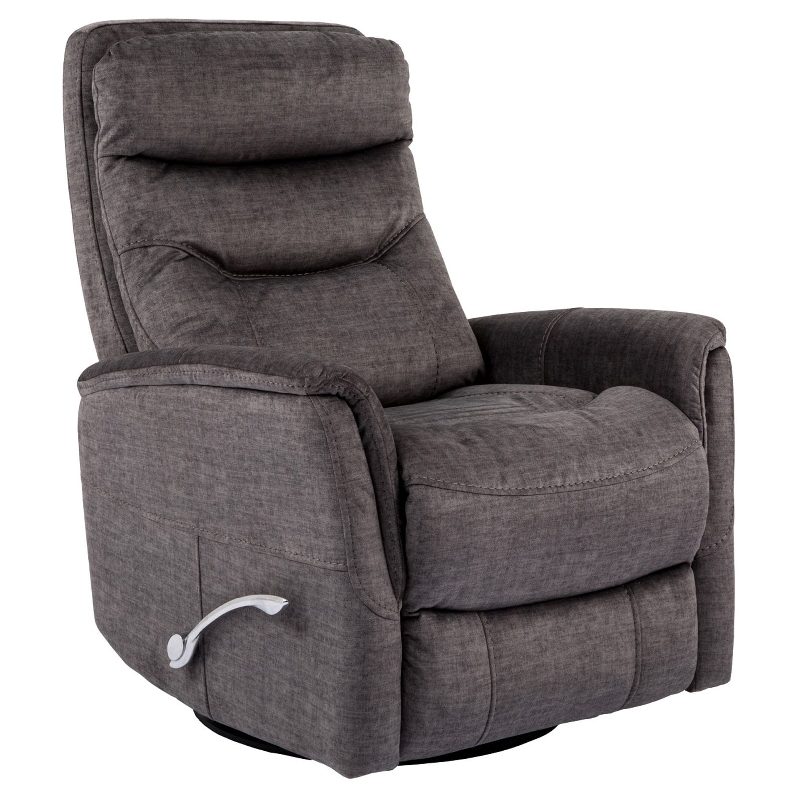 parker house gemini faux leather swivel glider recliner