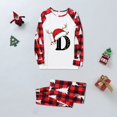 thumbnail image 2 of Fgnfyis Matching Family Christmas Pajamas Deer Horn Letter Print Long Sleeve Pajamas Set Loungewear, 2 of 6