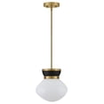 thumbnail image 6 of 83607BK-LCB Lark Lucy - 10W 1 LED Small Pendant-10.25 Inches Tall and 10 Inches Wide-Black Finish, 6 of 7