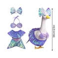 thumbnail image 3 of VeToyBs Beach Bikini Porch Goose Outfit, Yard Gooses Clothes, Garden Decoration Outfit, Patio Gooses Statue Accessories, 3 of 7