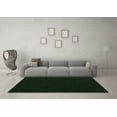thumbnail image 3 of Ahgly Company Indoor Square Abstract Emerald Green Modern Area Rugs, 7' Square, 3 of 4