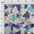 thumbnail image 2 of oneOone Cotton Poplin Pale Orange Fabric Geometric Craft Projects Decor Fabric Printed By The Yard 42 Inch Wide-XF, 2 of 5