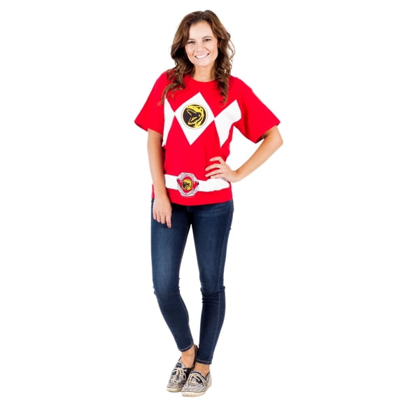 Power Rangers Adult Red Ranger Costume T-Shirt