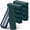 Dark Green, variant on 8 Pcs Coin Storage Box 2x2inch Flip Holders Box Coin Collectors Supplies Holders for Cents Collection Cardboard (9 x 2 x 2 Inches,Dark Red)