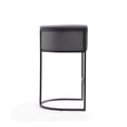 thumbnail image 3 of Manhattan Comfort Cosmopolitan 37.8 in. Grey and Black Metal Barstool, 3 of 3
