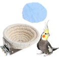 thumbnail image 1 of 1 Piece Cotton Bird House Bird Nest,for Parrot Cage Hatching Nesting, 1 of 2