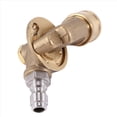 thumbnail image 4 of 2X Acoplador Pivotante de 4500 PSI ConexióN RáPida de 1/4 Pulg. para Accesorio de Lavadora una PresióN Adaptador de Limpieza de Canalones 240 Grados 7 Engranajes, 4 of 10