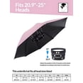 thumbnail image 4 of Sombrero tipo paraguas NOUCCI, ligero para sol y lluvia, se adapta a 53 a 64 cm, 4 of 9