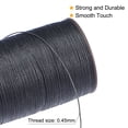 thumbnail image 4 of Unique Bargains Dark Grey Polyester Waxed Thread, 175 Yards, 4 of 5