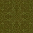 thumbnail image 1 of Ahgly Company Indoor Square Patterned Olive Green Area Rugs, 8' Square, 1 of 6