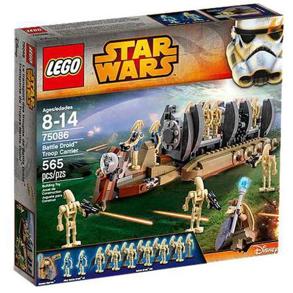 Pre-Owned Star Wars Phantom Menace Battle Droid Troop Carrier Set LEGO 75086 [Damaged Package]