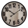 thumbnail image 1 of Home Trends 16" Gray Washed Wall Clock, 1 of 4