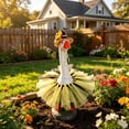 thumbnail image 6 of Sruoe Porch Goose Outfits, 23 Inch Puffy Skirt Set Porch Goose Clothes, Goose Clothes Dress, Duck Sculpture Clothes for Lawn Statue Cement Statue Yard Patio Party Decoration, 6 of 9