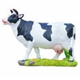 thumbnail image 5 of Cute Decorative Resin Cow Figurine - Vintage Animal Farm Ornament - Garden Home Decor, 5 of 8