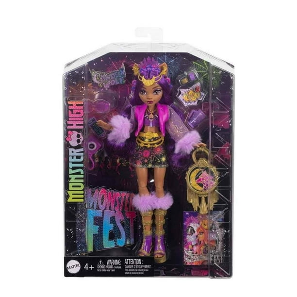 juguete muÃ±eca vacaciones del terror Muñeca Monster High Clawdeen Festival del Terror Walmart en línea