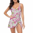 thumbnail image 2 of Maillot de Bain pour Femmes 2024 Mode pour Femmes Assortie Maillot de Bain Imprimé Multicolore Ajusté et Froncé Maillot de Bain Maillot de Bain pour Femmes 2024, 2 of 4