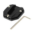 thumbnail image 4 of 2xMotorcycle Kickstand Pad Extender Plate Extension Bike Ampliar Para N1S Gris, 4 of 8