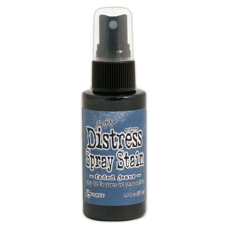 UPC: 0789541042266 | Tim Holtz Distress Spray Stain 1.9oz-Faded Jeans Fabric Dye