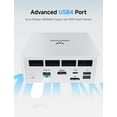 thumbnail image 4 of MINISFORUM UM870 Slim Mini PC AMD Ryzen 7 8745H Processeur Version Barebone HDMI/DP/USB4 Ordinateur, 4 of 8