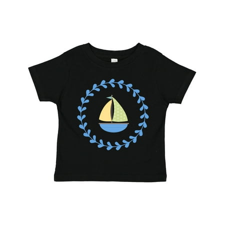 

Inktastic Sailboat Baby Boy Gift Toddler Boy Girl T-Shirt