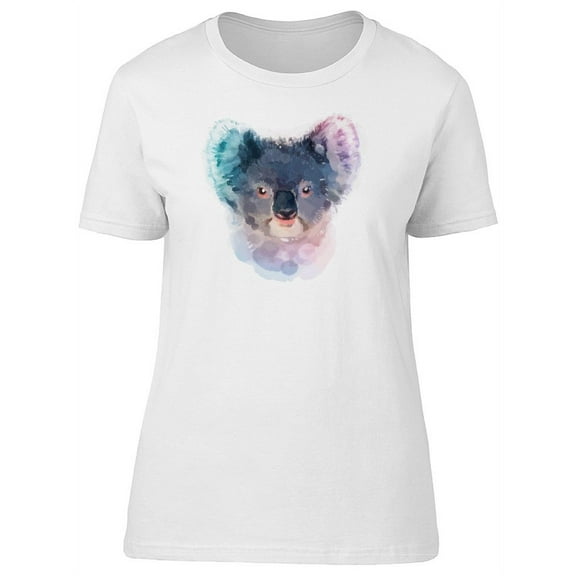 Soft Watercolor Koala T-Shirt Women -Image by Shutterstock, Female XX-Large