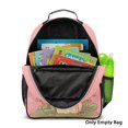 thumbnail image 5 of Jeiento Frog 13.5 Inch Kids Lightweight Preschool Backpack for Toddler Girls, Mushroom School Bag for 2-5 Year Old, 5 Compartment Bookbag, Pink, 5 of 7