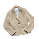 thumbnail image 2 of Saco clásico de Mujer Elegancia y Estilo Beige Grande, 2 of 3