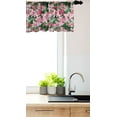 thumbnail image 2 of Ambesonne Jungle Valance Pack of 2, Hawaiian Spring Blossoms, 42"X12", Multicolor, 2 of 3