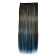 thumbnail image 2 of BKER Extensions de Cheveux à Cinq Clips Color Highlight, Perruque Lisse, Rideau de Cheveux, 2 of 4