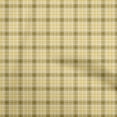 thumbnail image 1 of oneOone Georgette Viscose Pale Yellow Fabric Check Sewing Material Print Fabric By The Yard 42 Inch Wide, 1 of 4