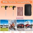 thumbnail image 3 of Unique Bargains 23 Pcs Tire Repair Kit Flat Tire Repair Tool to Fix Punctures for Jeep, Car, RV, SUV, UTV, Truck, Motorcycle, Tractor Puncture Repair Set, 3 of 7