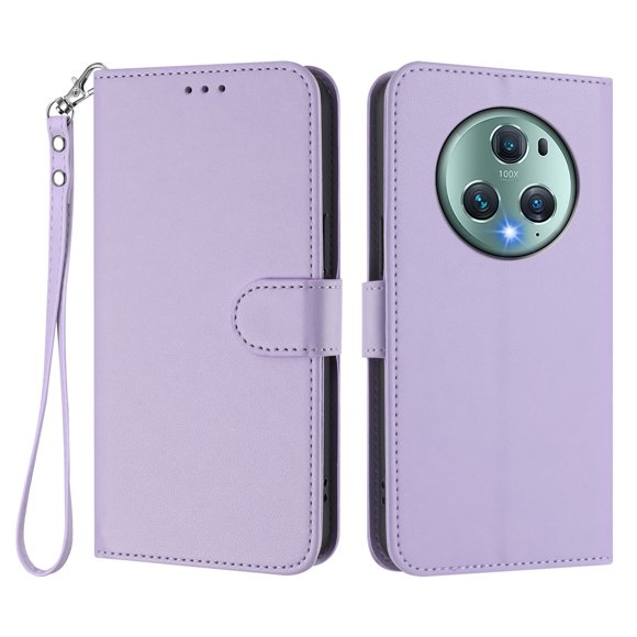 Funda Cartera GANGXUN para Honor Magic 5 Pro 5G – Cierre Magnético, Protección RFID, Correa Desmontable, Compatible con Carga Inalámbrica