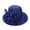 Dark Blue, variant on FhsagQ Hats Mens Hats Fedora Straw Fashion Lady Casual Cap Wide Sun Straw Beach Hat for Women Mens Hats Fedora Leather Mens Hats And Gloves Bulk Khaki One Size